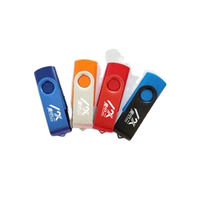 Clé USB 2.0 en métal imprimée de logo personnalisé 4 Go/8 Go avec options multicolores Garantie de 5 ans Vitesse de 20 à 40 Mo/s Nouveau produit