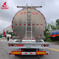 Semi-remorque citerne en alliage d'aluminium résistant à la corrosion pour le transport de cire liquide brute issue de la synthèse Fischer-Tropsch à base de charbon