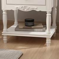 Table de chevet moderne minimaliste américaine en bois massif, armoire de rangement pour chambre à coucher