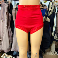 Culotte gainante courte pour femme avec corset à baleines en acier, effet ventre plat et rehaussement des hanches, en dentelle, pour une silhouette affinée et une sécurité accrue