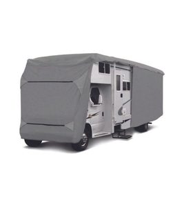 All Climate Outdoor Protective Cover <b>Waterproof</b> Snowproof Droppings Heavy Duty Travel Trailer Cover - Product Image 4