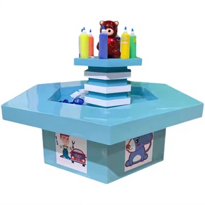 Mesa de Juegos Multifuncional para Padres e Hijos, Juguete Educativo en Inglés para Niños, Rompecabezas Manual, Juegos Operados con Monedas - Product Image 1