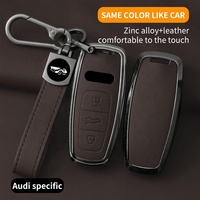 Couverture de clé de voiture en cuir de luxe de fournisseurs de la Chine