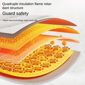 HONGLILAII 2025 Cojín de Asiento Calefactable Universal 12V/24V, Tela de Gamuza, Grafeno, Temperatura Constante para Invierno, USB para Auto, 5 Piezas C-F-04 # - Product Image 4