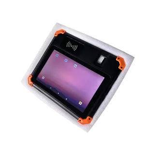 Outdoor Rugged Terminal Ip67 Android Data Collection Android Industrial Tablet With Nfc Fingerprint Barcode Scanner Reader H80