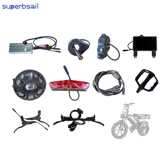 Superbsail Factory Direct QM V20 Electric Bicycle Kit Repair Cycle Accessories Bicycle Spare Parts E Bike Accessories Replace
