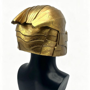 Casque <span class=keywords><strong>Thanos</strong></span> en résine de luxe pour la vente en gros, idéal pour Halloween, cosplay, Comic-Con et accessoires de fête costumée - Product Image 4