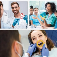 Kit Completo del Sistema de Posicionamiento de Películas de Rayos X Intraorales Dentales de la Marca MIMU, Modelo MEGA KIT, Certificado CE, Resina Plástica, Acero Metálico