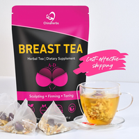 Tisane Chinaherbs pour l'Augmentation et le Raffermissement des Seins, Soin Sexy pour Femmes, Saveur Papaye, Thé d'Amélioration Mammaire