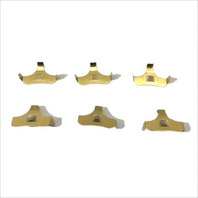 Hardware Manufacturer Metal Brass Copper Stamping Parts Customized Brass Stamping Parts Electric Hardware