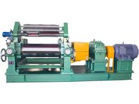 Machine de calandrage textile mondiale Revêtement composite en caoutchouc Mélangeur à deux rouleaux Rouleau de calandrage en caoutchouc