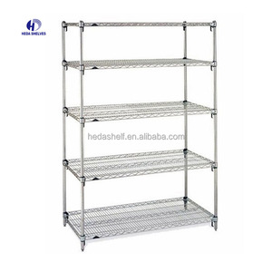 Nhiều Lớp Thương Mại Chrome Dây Kệ Dây Lưới Kệ Giá - Product Image 1