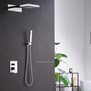 ชุดก๊อกน้ำฝักบัวระบบผสมน้ำฝนน้ำตกที่มีคุณภาพสูงปกปิดได้โรงแรมวิลล่าห้องน้ำที่ซ่อนอยู่ - Product Image 1