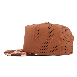 Tcap China Waterproof Laser Cut Hat Custom <b>Camo</b> Cowprint Sport <b>Caps</b> with Rubber Logo - Product Image 3