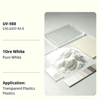 ZHUOTAI Source Factory Absorbeur UV à bonne compatibilité UV 988 CAS 6337-43-5 Poudre additif anti-UV pureté 99% pour transparents
