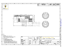 Fiche mâle M23 12 broches 17 broches femelle servomoteur électrique étanche connecteurs circulaires droits