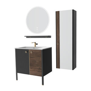 <strong>Retro</strong> <strong>Style</strong> High Performance Chinese Made <strong>Bathroom</strong> Vanity Cabinet with Sink Wall Mounted Low Price and High Quality - Product Image 6