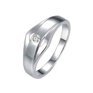 RZA2-070 wholesale simple classic birthstone specifications good price 925 italian silver rings for men