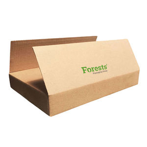 Livre en carton ondulé personnalisé boîte d'expédition carton plat <span class=keywords><strong>littérature</strong></span> carton postal pour livres magazines documents emballage de protection - Product Image 1