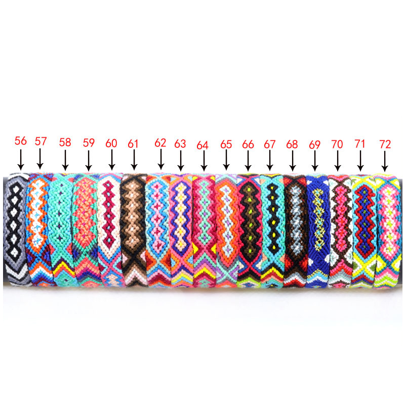 Pulseras De La Amistad Trenzadas - Juego De 10 Pulseras Tejidas A Mano Con Flores Y árbol De La Vida, Ajustables Para Niñas Y Mujeres Pulsera Tela