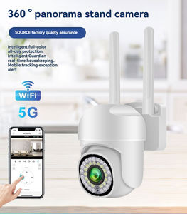 Caméra IP Wifi sans fil pour l'extérieur et l'intérieur avec détection de mouvement Lowes Audio bidirectionnel et capteur CMOS CCTV Ptz - Product Image 6