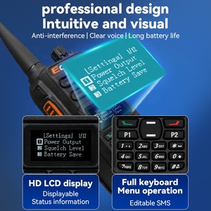 <span class=keywords><strong>Radio</strong></span> numérique VHF UHF 5W DMR HT 2024 avec écran, talkie-walkie - Product Image 2