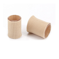 Venta al por mayor de fábrica Gel antiabrasión Silicona SEBS Fibra Corte libre Cubierta de ojos para dedos de los pies Protector de separador de dedos
