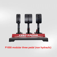 Pédales de simulation de course Simagic P1000 modulaires P1000-F P1000-FRS P1000-RS, pédales doubles, triples, hydrauliques et non-hydrauliques pour simulateur PC