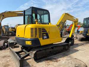 Mini-excavatrice Komatsu Pc56 d'occasion en excellent état, modèle 2022, capacité de la cuve de 0,2 m, moteur, testé en Chine, inspection vidéo - Product Image 4