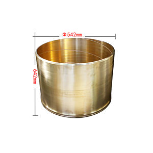 Self-Lubricating Static Pressure Graphite Brass Sleeve Slip Type Crusher <b>Machine</b> Casting Inlay for Ore <b>Mining</b> - Product Image 3