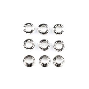 עפעפי נחושת פרימיום עם ציפוי חבית, זהב אחיד בצבע כסף עבור בגדים עמידים (10-50 מ "מ) - Product Image 5