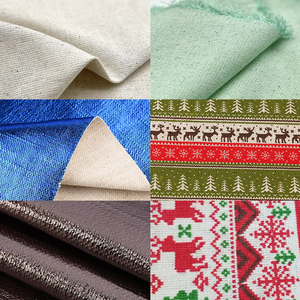 Fabrication en usine de textiles de maison, <span class=keywords><strong>tissu</strong></span> tendance confortable en fibre de <span class=keywords><strong>lin</strong></span> teint en fil <span class=keywords><strong>beige</strong></span> gris tissé/ - Product Image 5