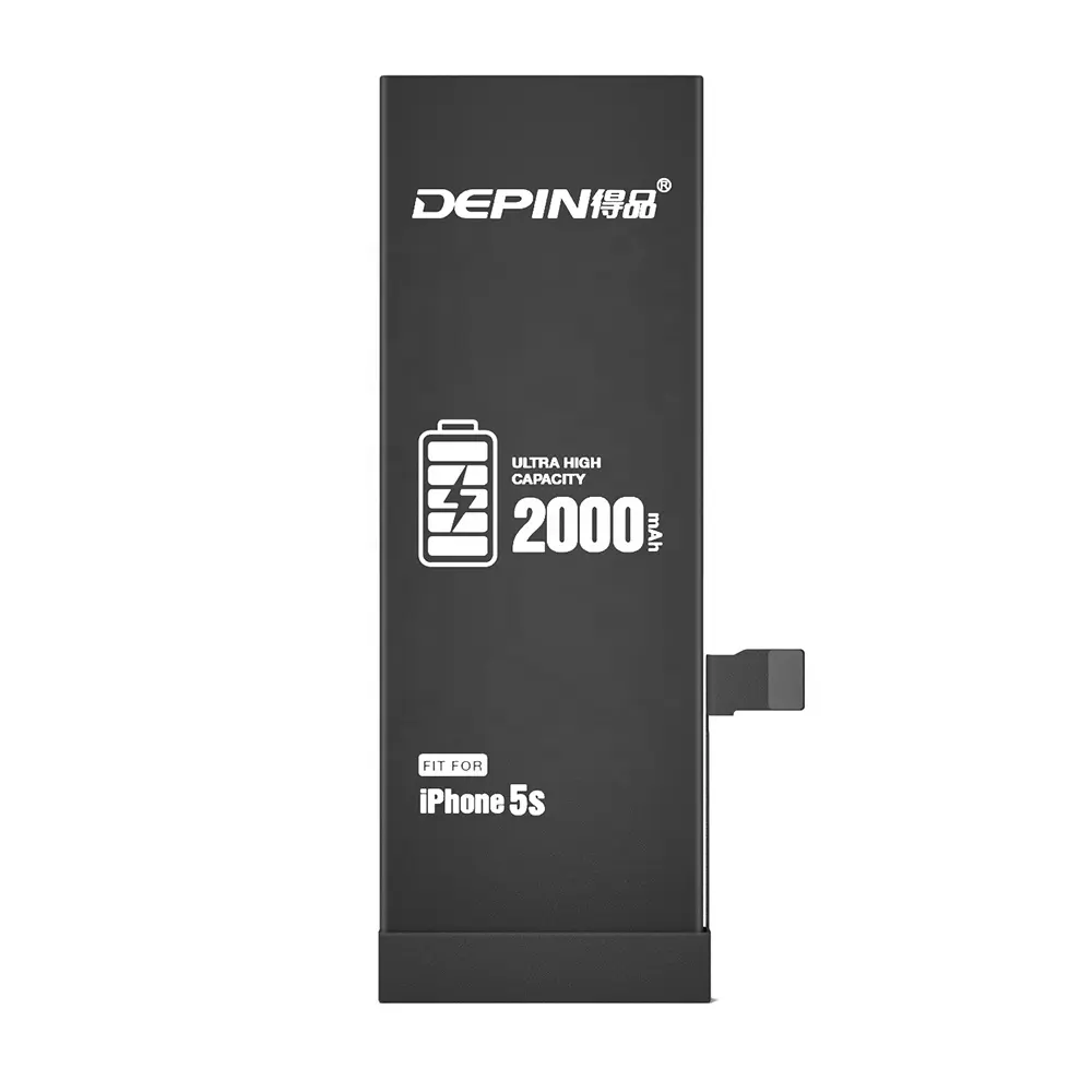 Depin Good Quality Mobile Phone Battery 2000mAh for iPhone 5S iphone5S 5C iPhone5C Battery