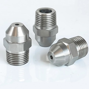 Stainless Steel Straight Line Water Spray Liquid Column Cleaning Nozzles High <b>Pressure</b> 1/4" Linear Spray Wsher Nozzle - Product Image 4