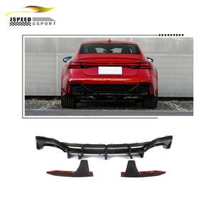 Diffusore paraurti posteriore in fibra di carbonio RS7 a secco puro per AUDI RS7 Sportback Hatchback 4 porte 2021 - Product Image 1