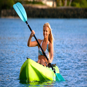 Kayak Individual con Capacidad para 120 kg, Kayak Abierto para Pesca, Canoa de Plástico para Uso en Aguas Tranquilas - Product Image 5