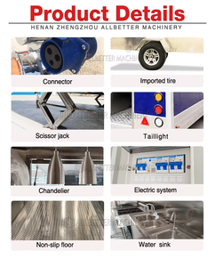 Remorque pour chevaux Bar mobile Chariot à crème glacée Bonbons Café Remorque vintage Remorque pour chevaux - Product Image 5