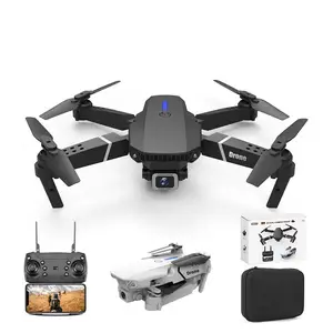 2023 Hot sale hand controlled E88 cheap drone 4K hd optical flow camera with good price rc mini drone with fixed wing droon 4k