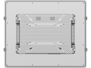 PC industriel à écran tactile capacitif sans ventilateur de 19,0 pouces, surveillance de l'énergie éolienne, boîtier en alliage d'aluminium moulé sous pression, port SSD M.2, port HD - Product Image 3
