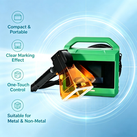 Machine de marquage laser portable Huike 20W/30W avec coque métallique et plaque signalétique personnalisable