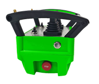 Télécommande de grue à quatre joysticks sans fil, portée 500m, étanche IP68, construction métallique, vente directe usine