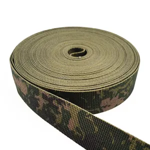 Professionele Aangepaste Ontwerp En Productie Gevlekte Tactische Irr Camouflage Webbing