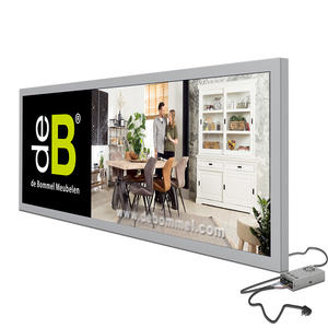 Marco <span class=keywords><strong>de</strong></span> cubierta <span class=keywords><strong>de</strong></span> 8CM Panel publicitario Led Decoración <span class=keywords><strong>de</strong></span> pared Señalización exterior Pvc Caja <span class=keywords><strong>de</strong></span> luz rectangular grande para exteriores - Product Image 1