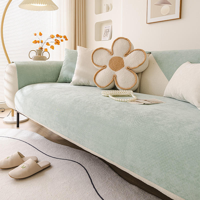 Coussin imperméable pour canapé-vert