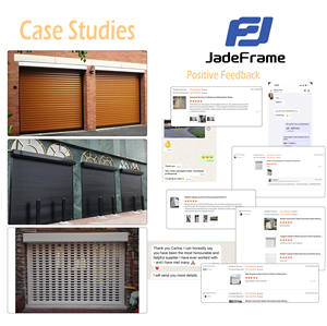 <span class=keywords><strong>Porte</strong></span> enroulable en aluminium isolée moderne pour villas, surface finie avec <span class=keywords><strong>télécommande</strong></span>, volet roulant, prix direct d'usine - Product Image 6