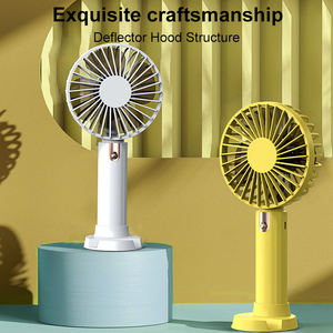High quality handheld mini charging cooling fan, 1200mAh portable electric fan - Product Image 6