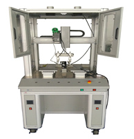 Machine à souder à double tête, axe rotatif R, poste de travail double automatisé, soudage rapide à l'étain pour PCB USB