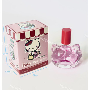 SANRIO HELLOKITTY 50ml Floral Doux Parfum Frais pour Femmes Filles Portable Usage Quotidien Coffret Cadeau - Product Image 3