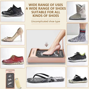 Di alta qualità monouso impermeabile copriscarpe in plastica per scarpe da corsa a prezzi accessibili servizio di cura delle scarpe per la pulizia - Product Image 5