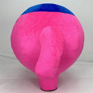 Pink Disco Ball Mascot Costume Inflable Kirby Ball Disfraces Fútbol/Golf/Baloncesto/Mascot Ropa Venta Cosplay Dress - Product Image 3